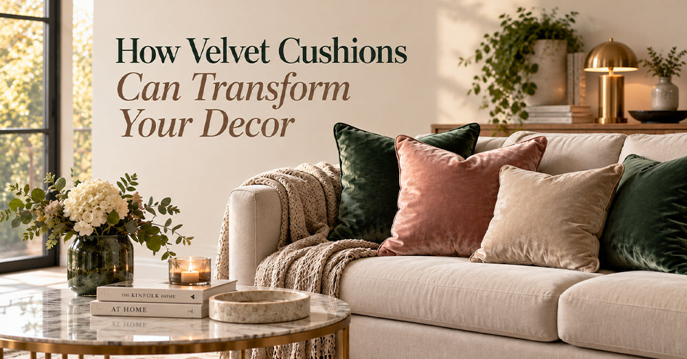 How Velvet Cushions Can Transform Your Décor