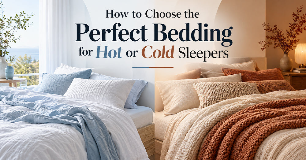 How to Choose the Perfect Bedding for Hot or Cold Sleepers: A UK Guide
