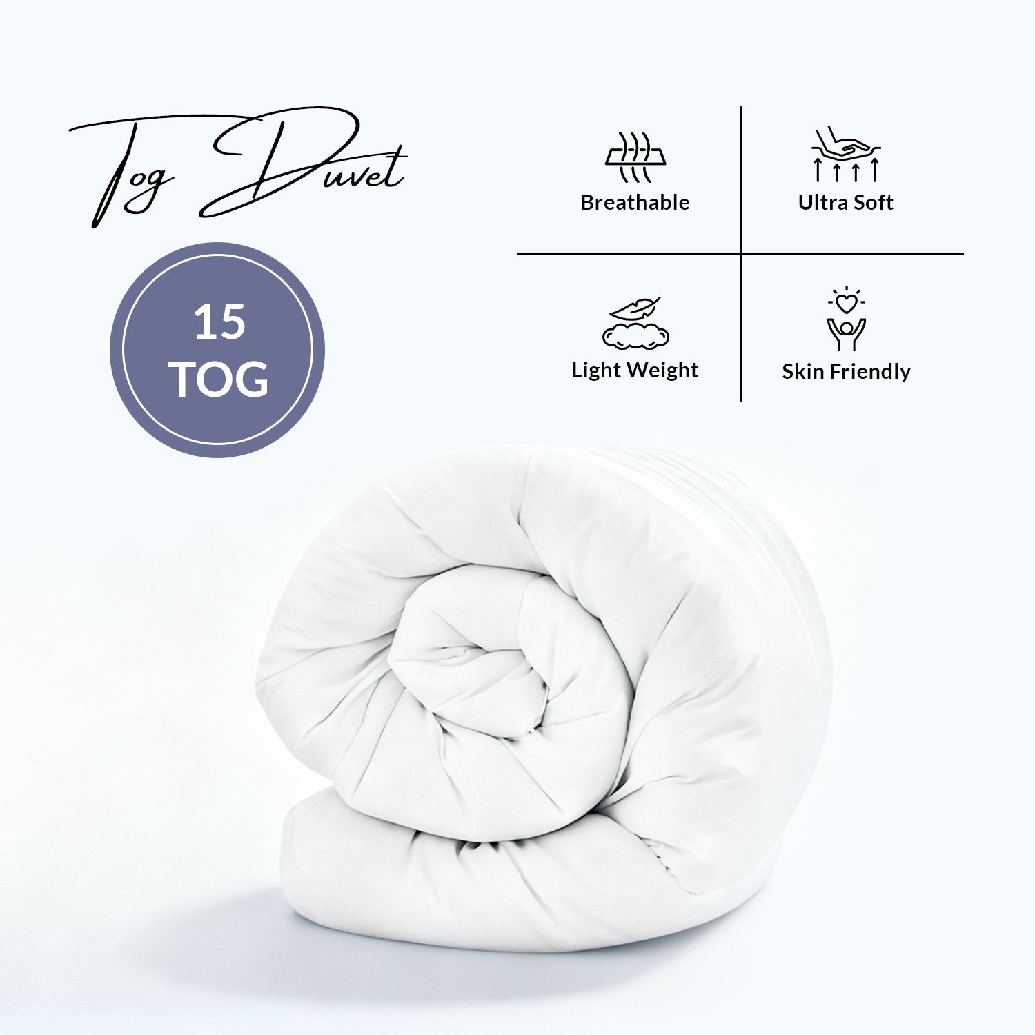 15 Tog Single Duvet
