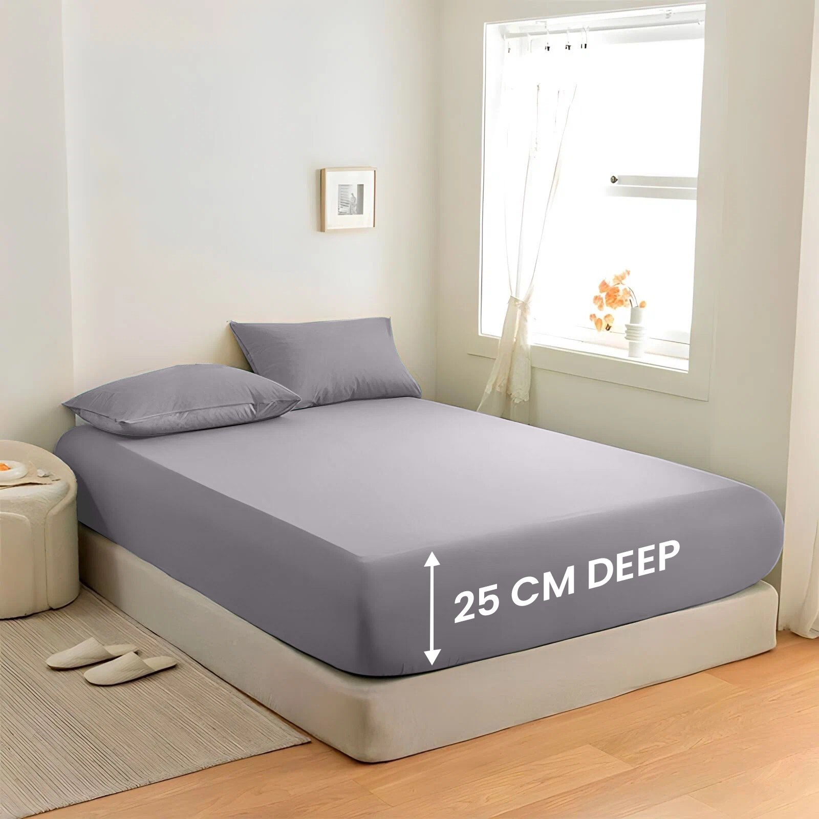 Extra Deep Fitted Sheets 25CM & 40CM