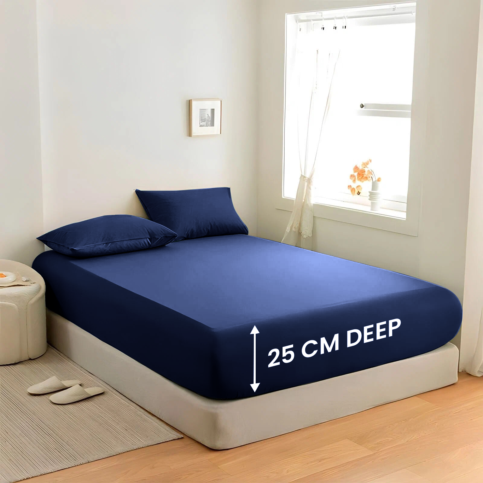 Extra Deep Fitted Sheets 25CM & 40CM