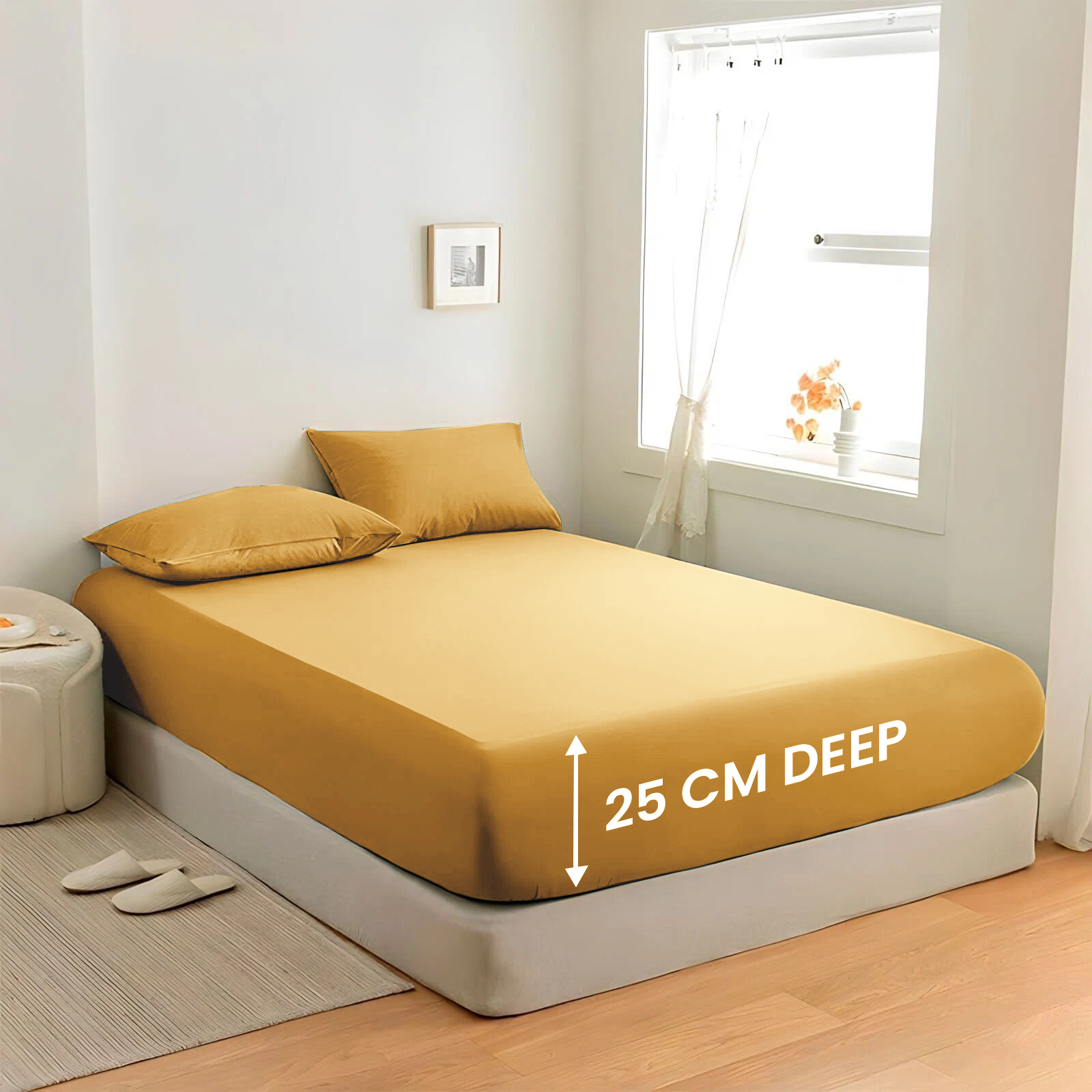 Extra Deep Fitted Sheets 25CM & 40CM