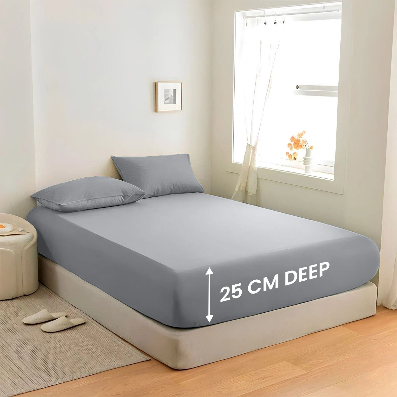 Extra Deep Fitted Sheets 25CM & 40CM