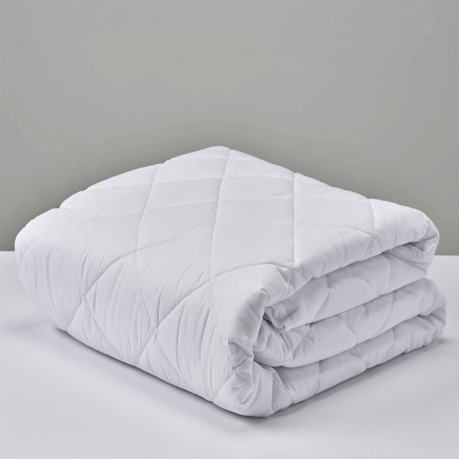 Deep Quilted Mattress Protector Elastic Skirt