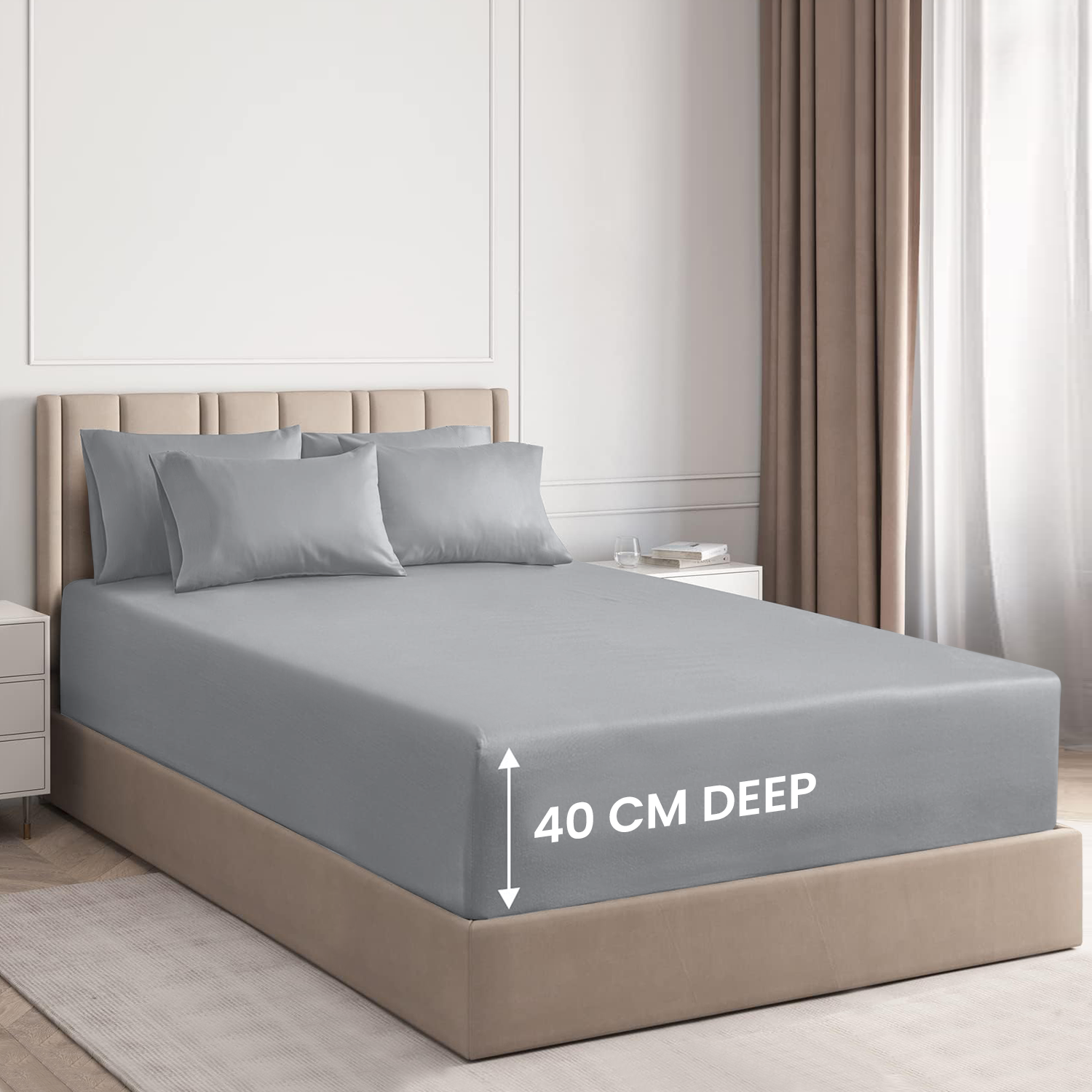 Extra Deep Fitted Sheets 25CM & 40CM