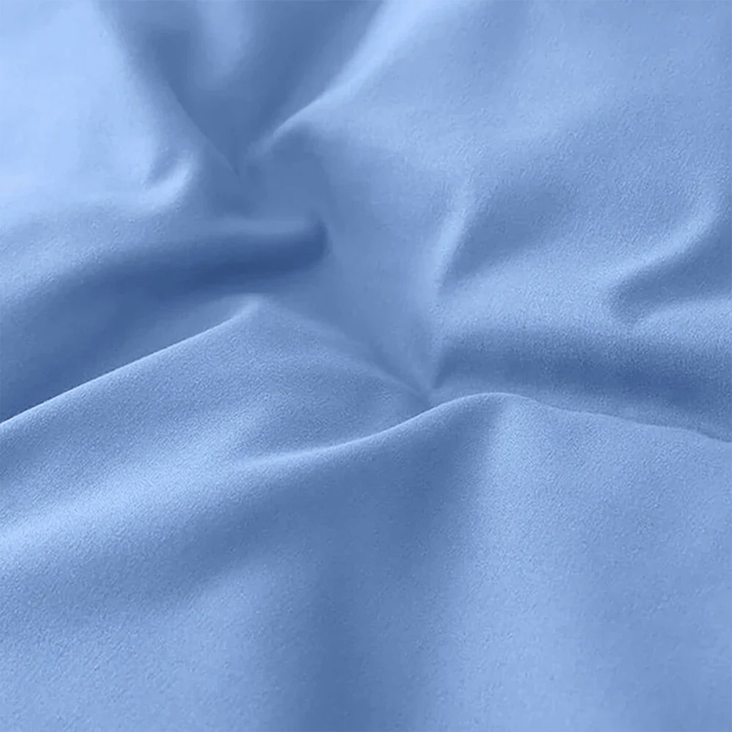 Plain Duvet Cover with Pillowcase Set