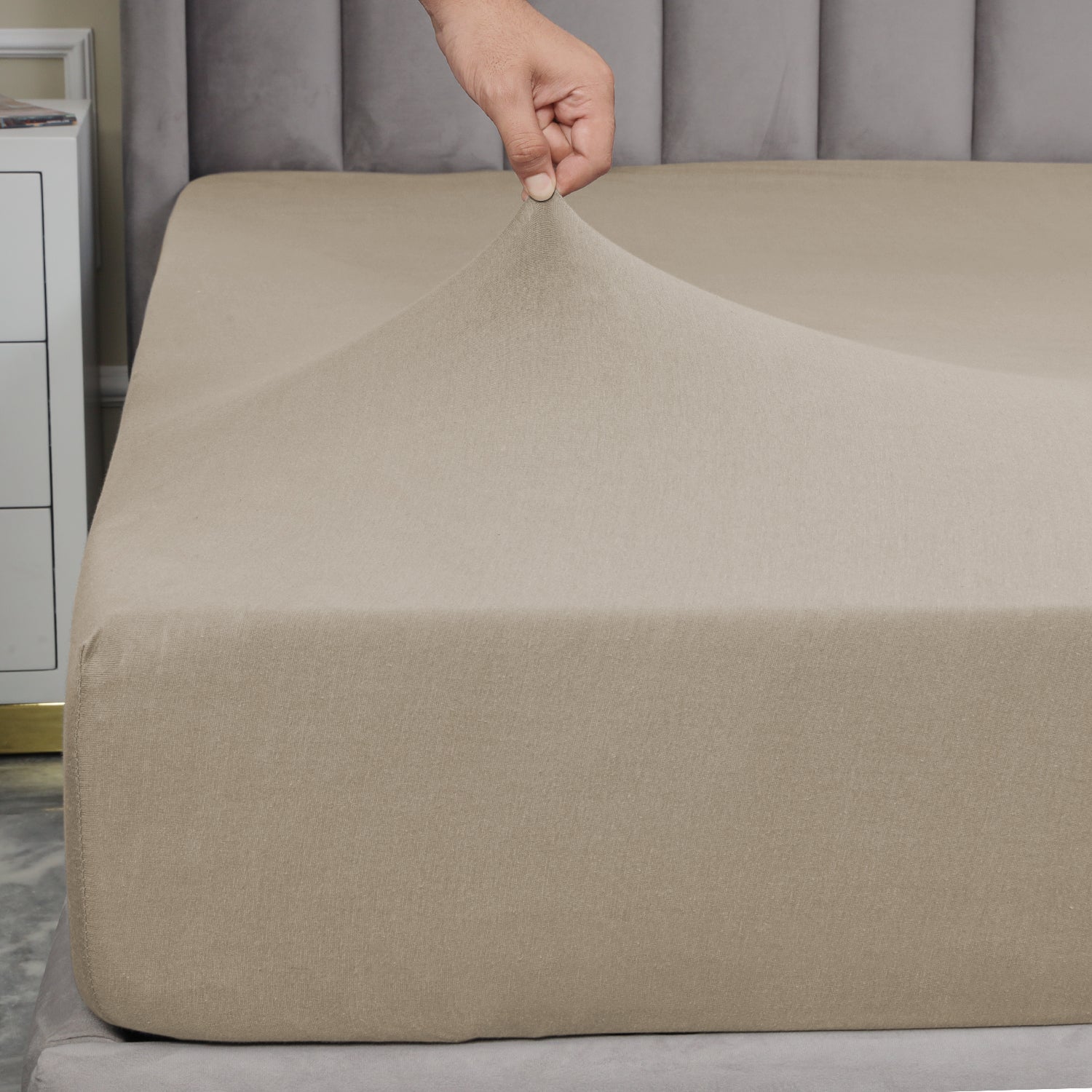 Jersey Cotton Fitted Sheets 25cm