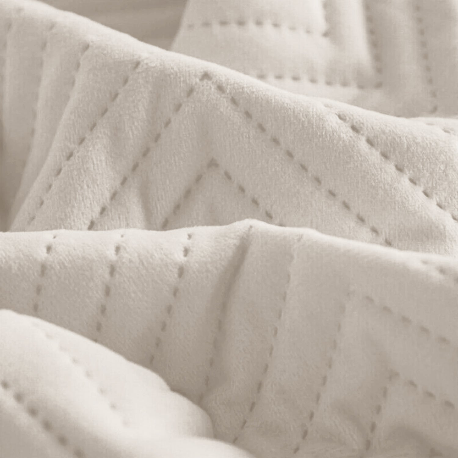 Quilted Embossed Cushion Covers