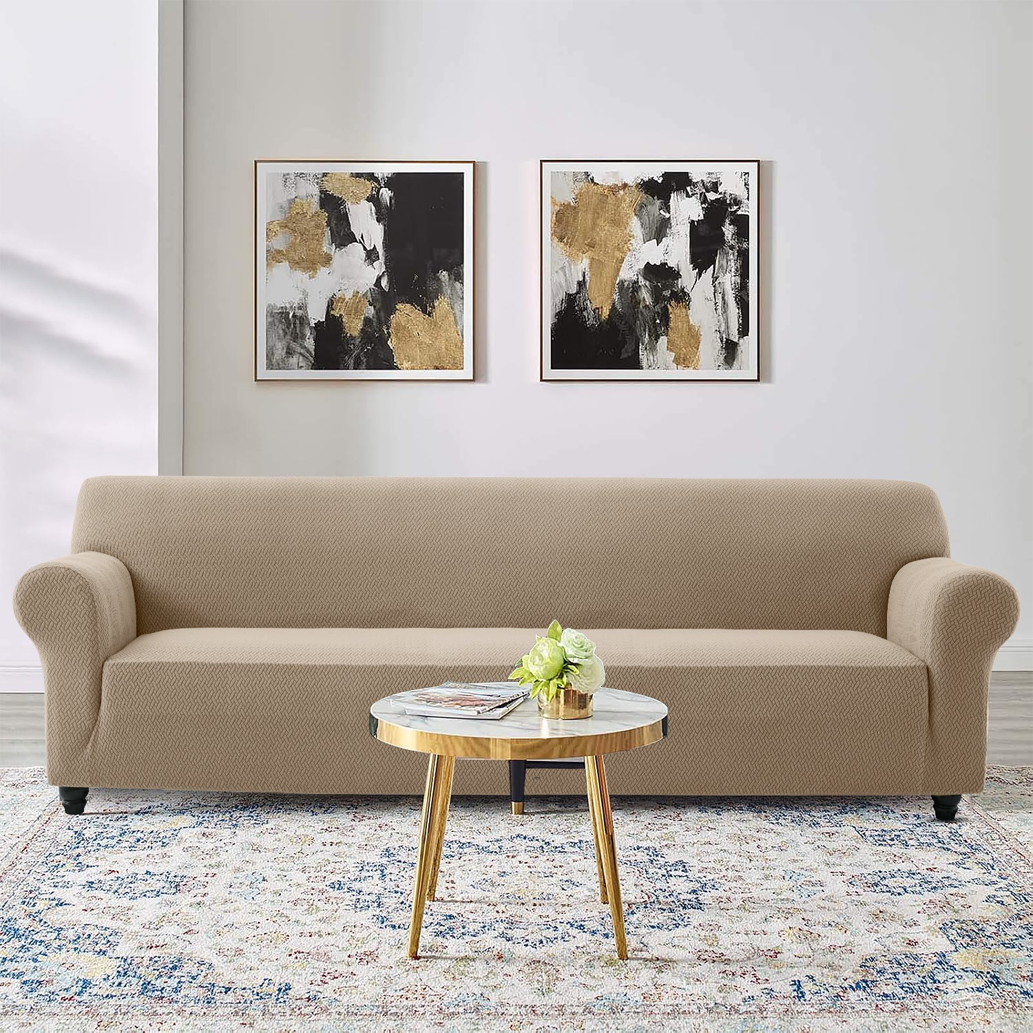 Stretch Sofa Slipcover Anti-Slip & Washable