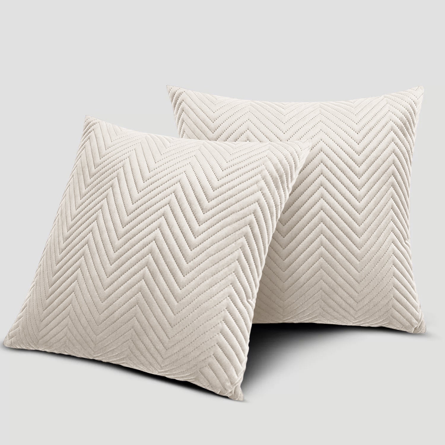 Quilted Embossed Cushion Covers