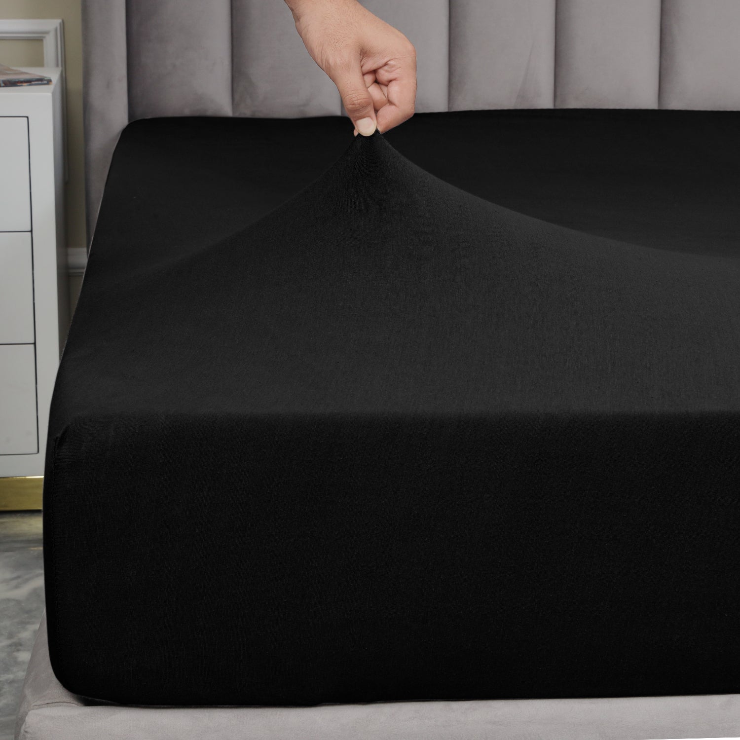 Jersey Cotton Fitted Sheets 25cm