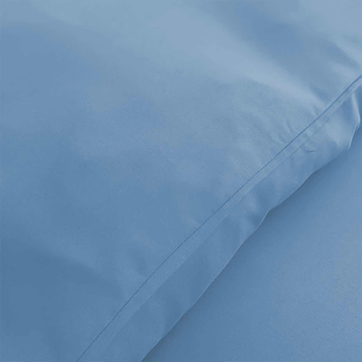 Plain Duvet Cover with Pillowcase Set