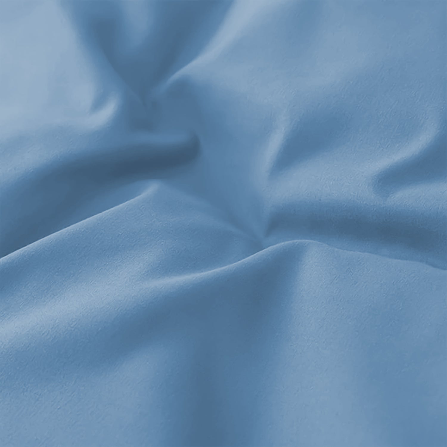 Plain Duvet Cover with Pillowcase Set