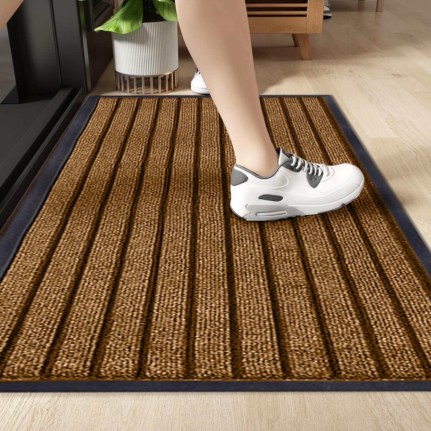 Heavy Duty Rubber Door Mat Non Slip Outdoor Indoor Entrance Mat