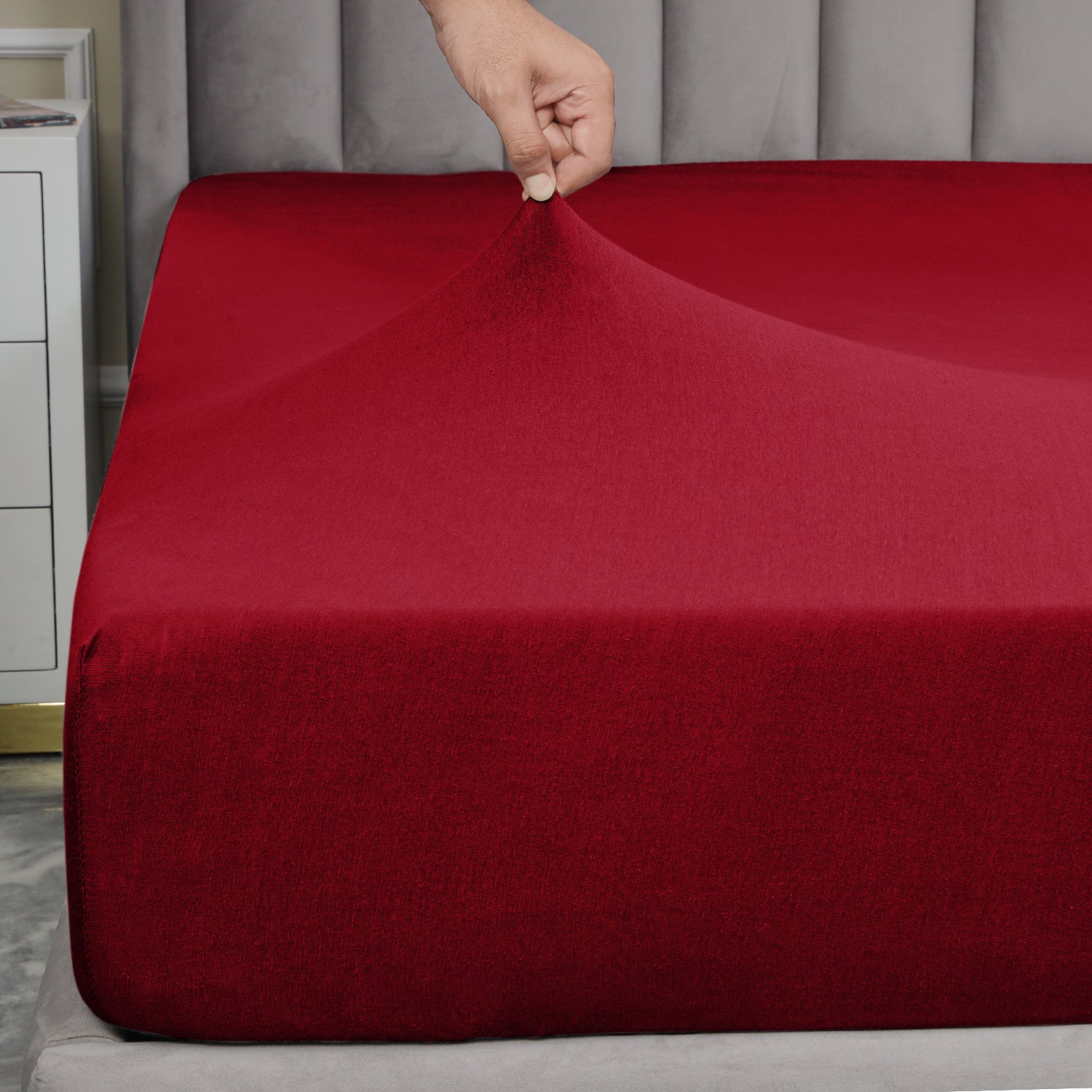 Jersey Cotton Fitted Sheets 25cm