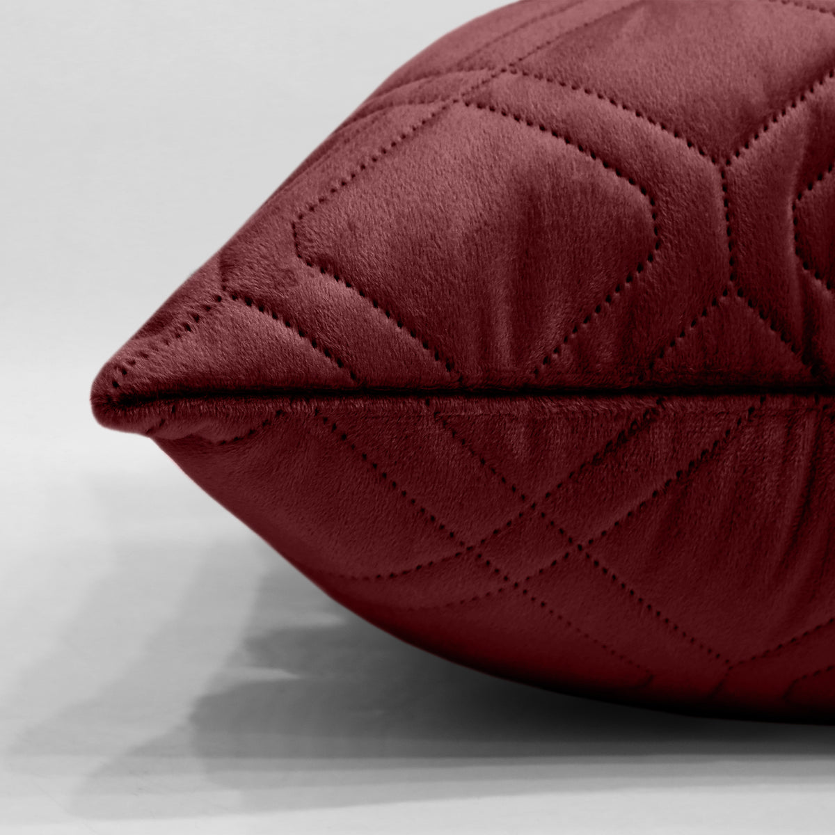 Soft Velvet Cushion Cover with Diamond Pattern – Pack Of 2