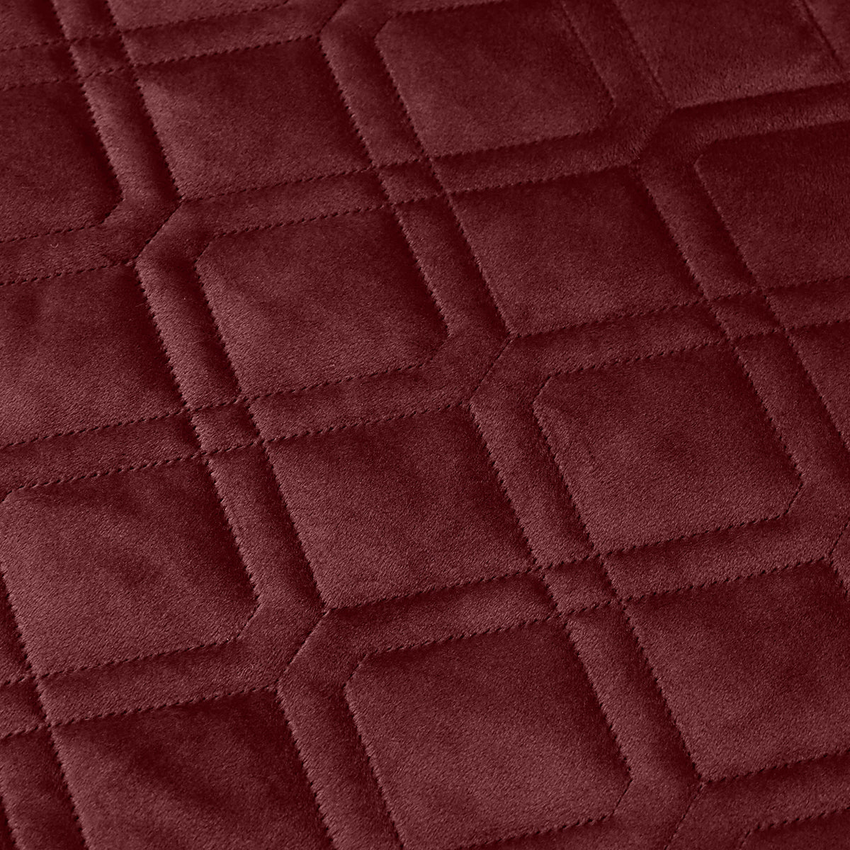 Soft Velvet Cushion Cover with Diamond Pattern – Pack Of 2
