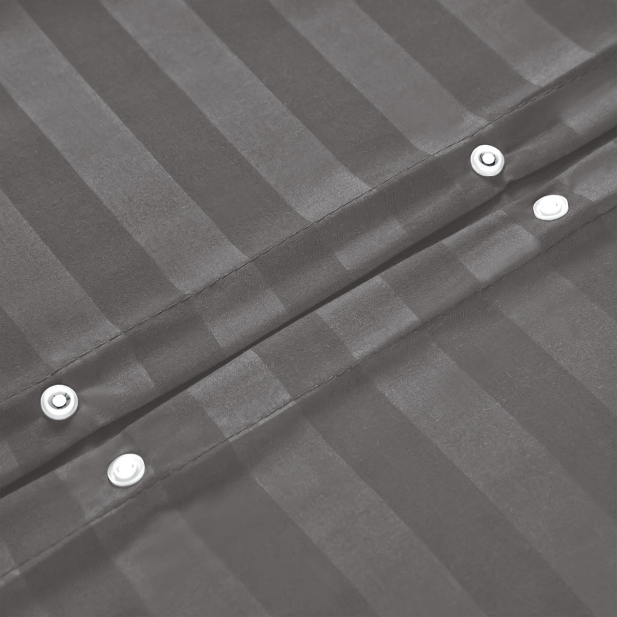 Satin Stripe Duvet Cover Set Luxury Hotel Style Bedding Single Double King Super King Size