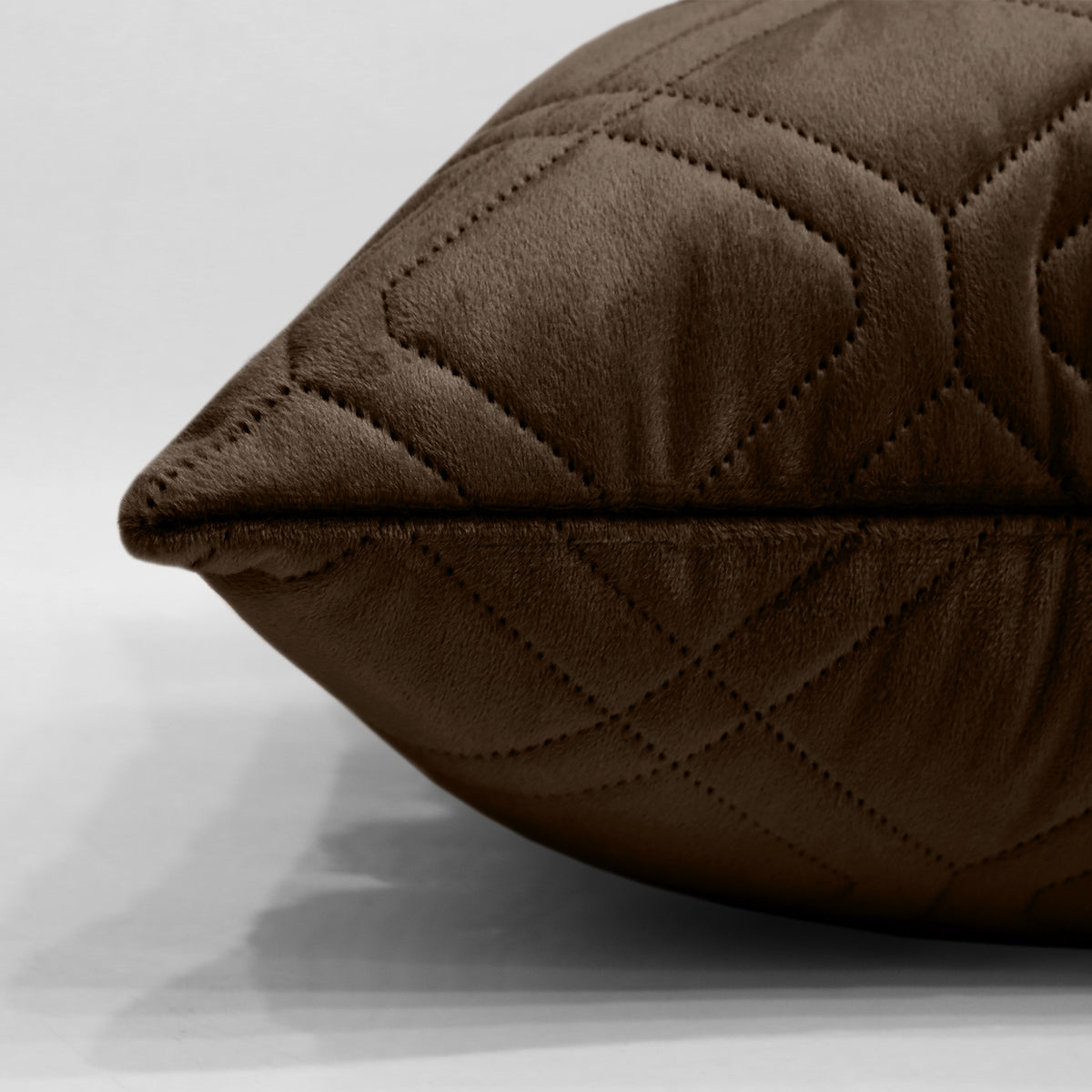 Soft Velvet Cushion Cover with Diamond Pattern – Pack Of 2