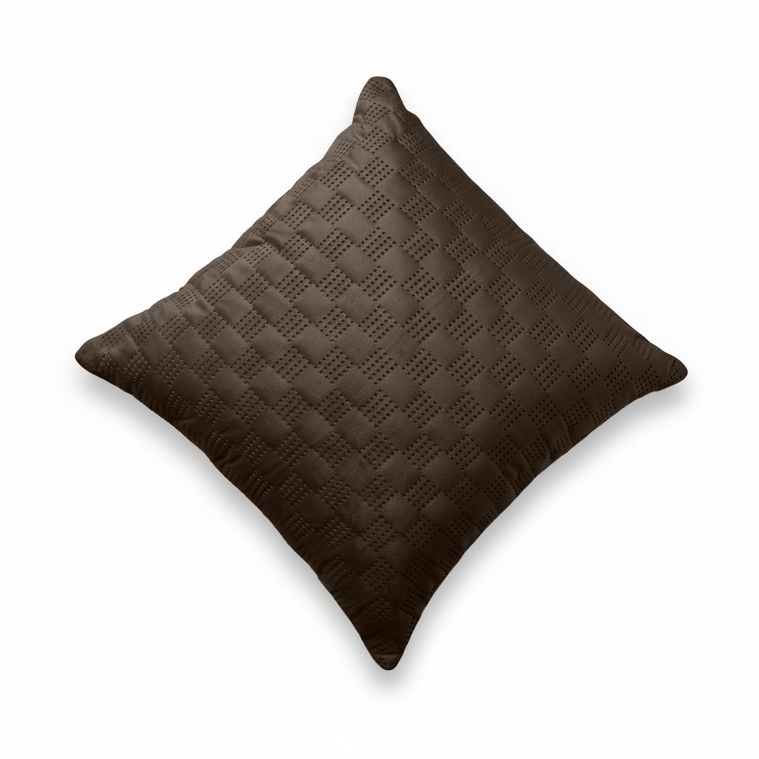 Checked Pattern Velvet Cushion Covers – Pack Of 2