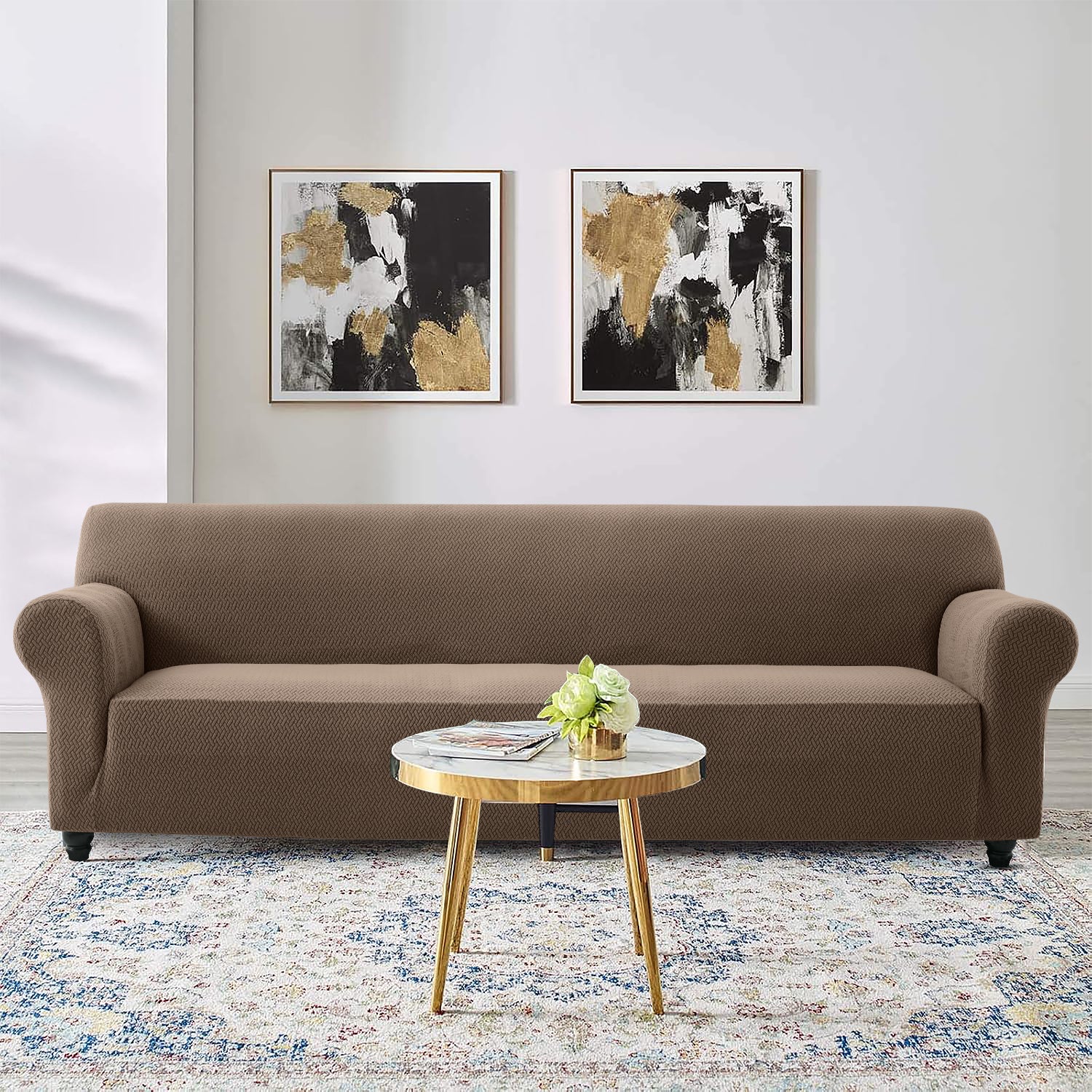 Stretch Sofa Slipcover Anti-Slip & Washable