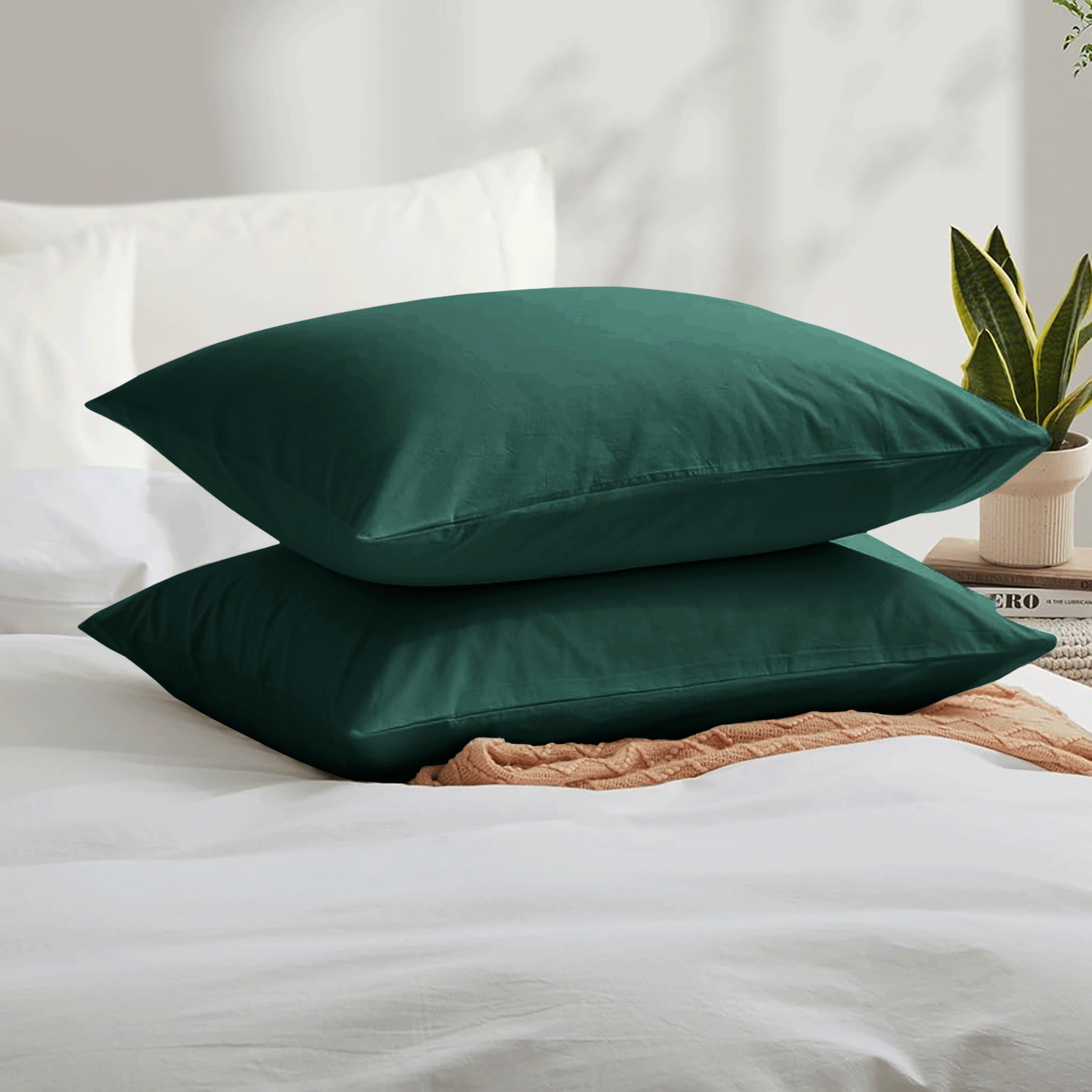 Plain Microfiber Pillow Cases