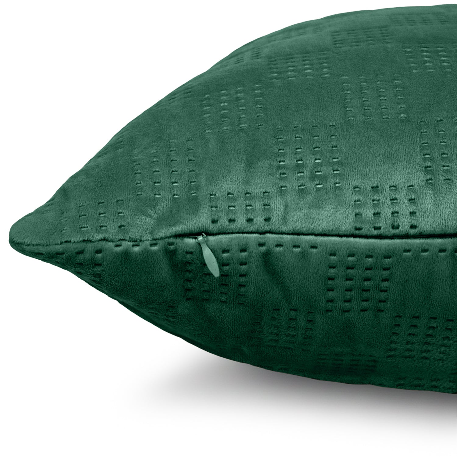 Checked Pattern Velvet Cushion Covers – Pack Of 2