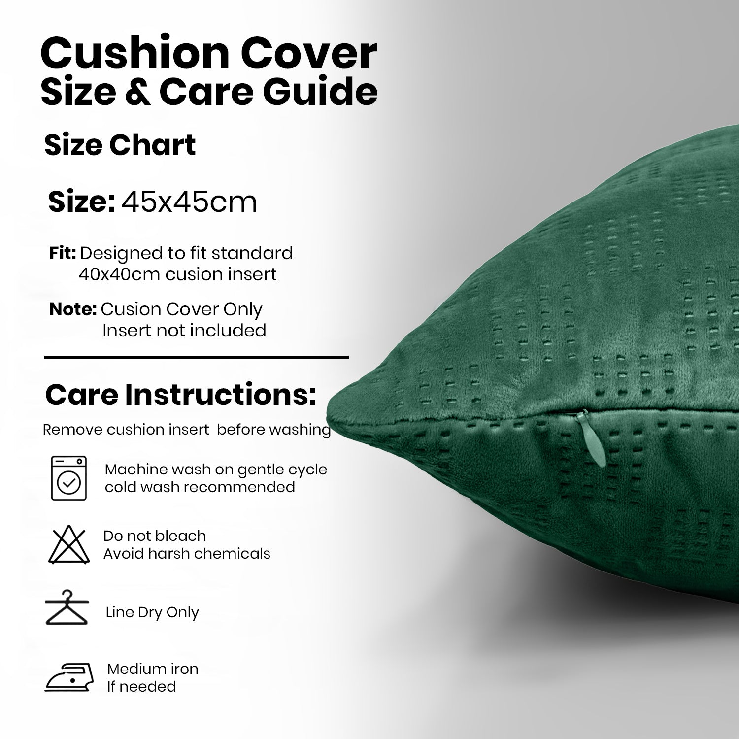 Checked Pattern Velvet Cushion Covers – Pack Of 2