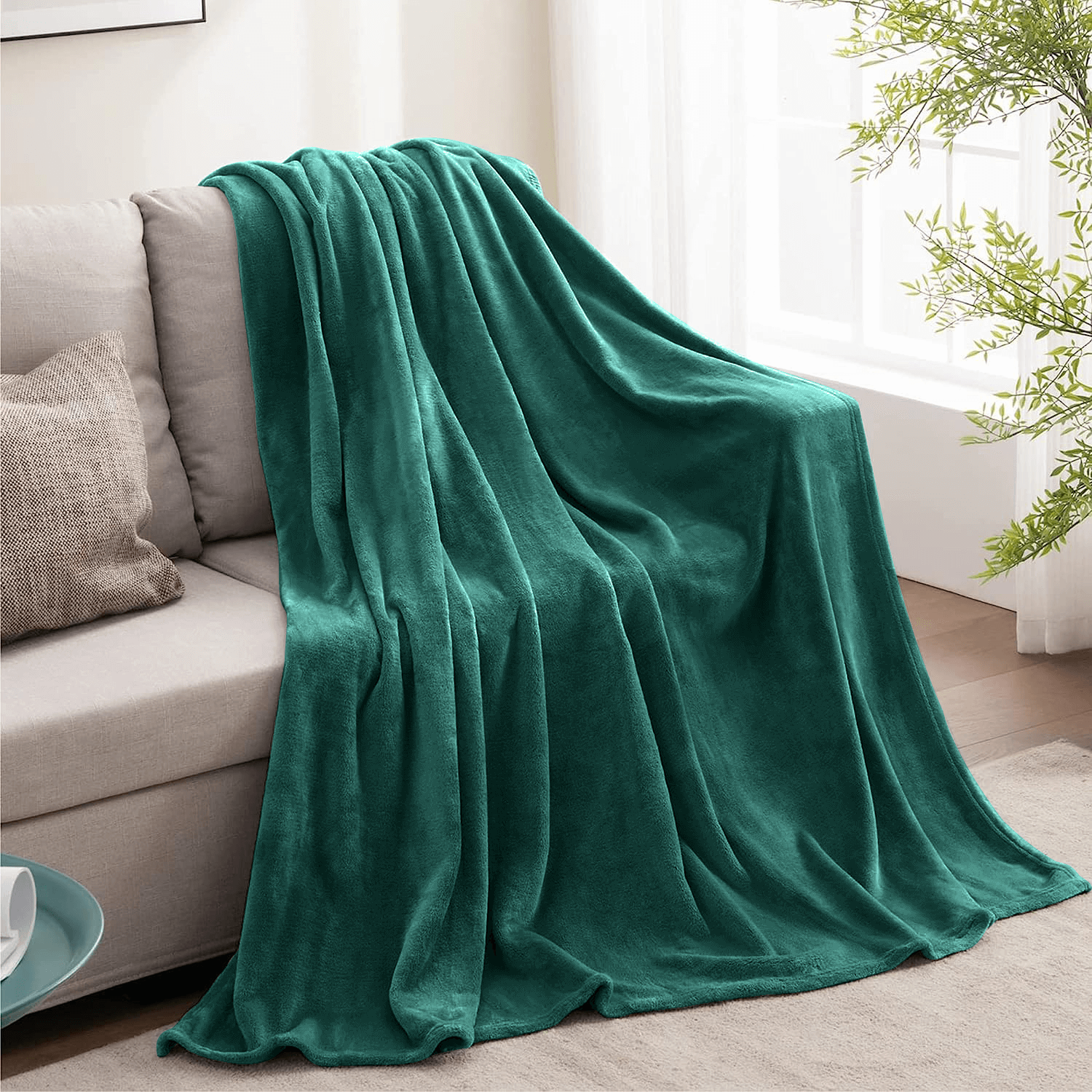 Double bed throw