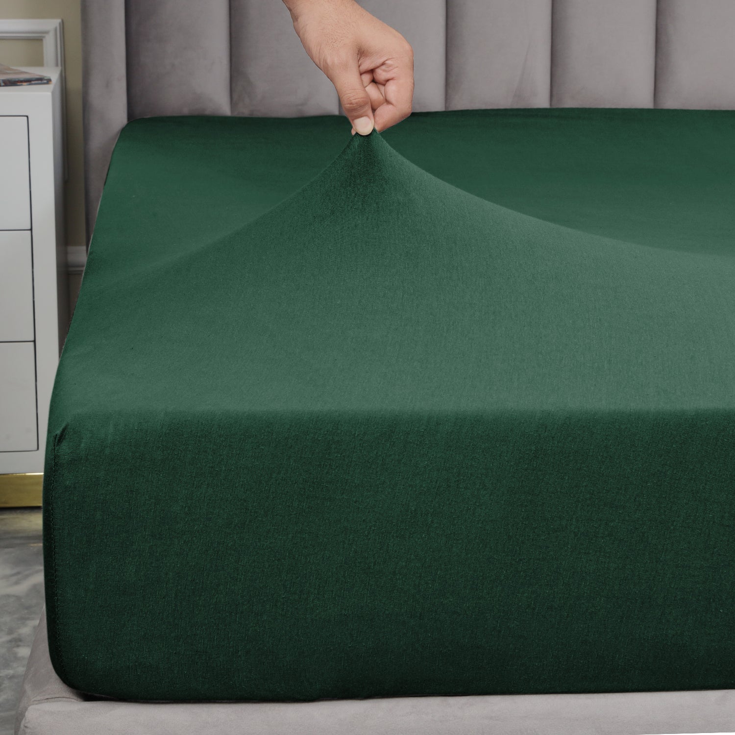 Jersey Cotton Fitted Sheets 25cm