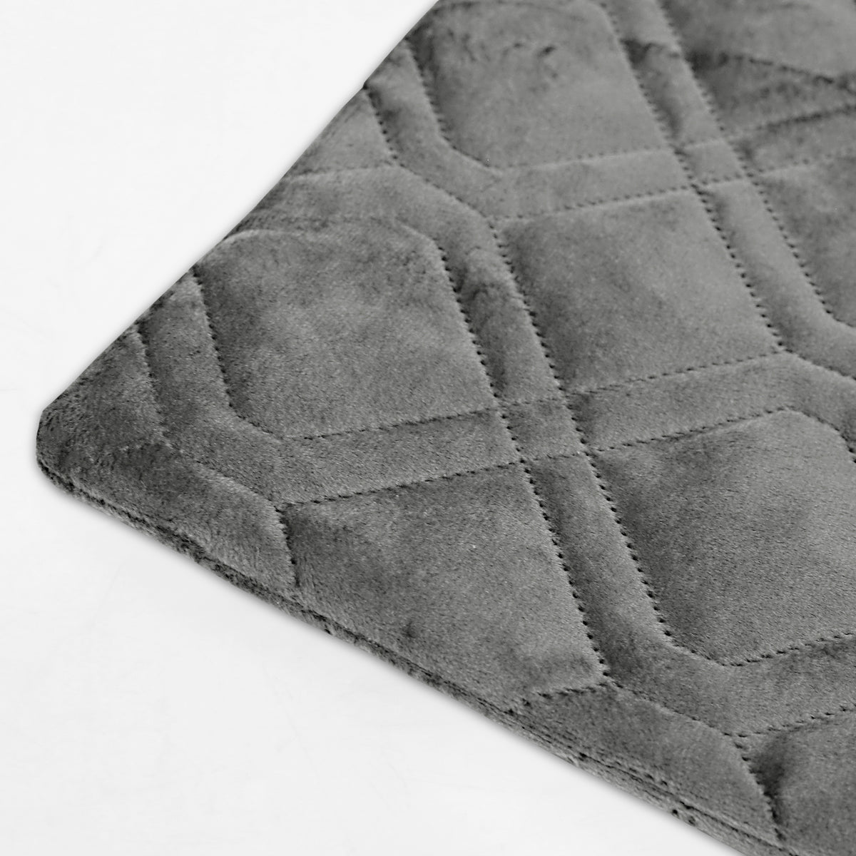 Soft Velvet Cushion Cover with Diamond Pattern – Pack Of 2
