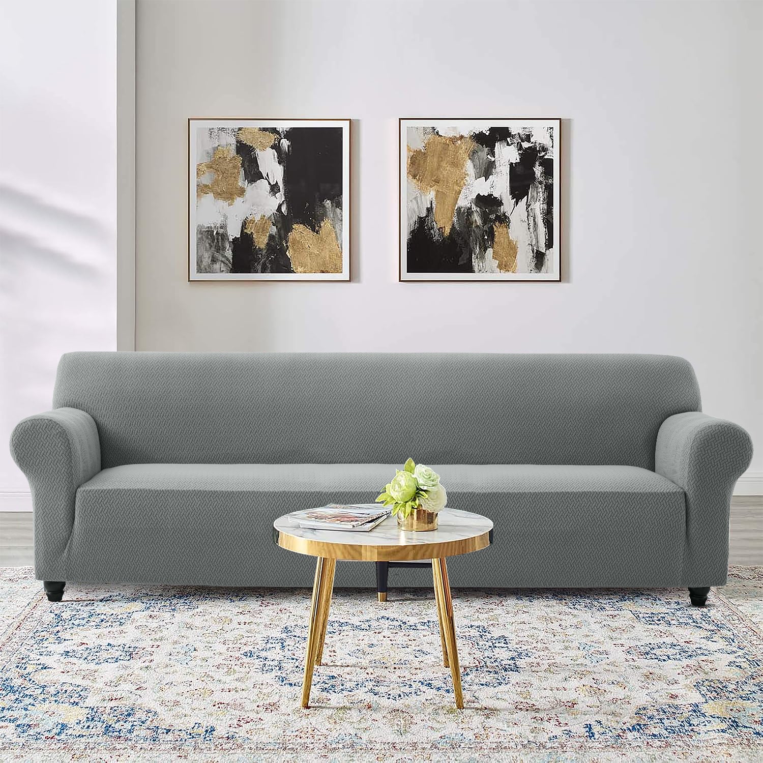 Stretch Sofa Slipcover Anti-Slip & Washable