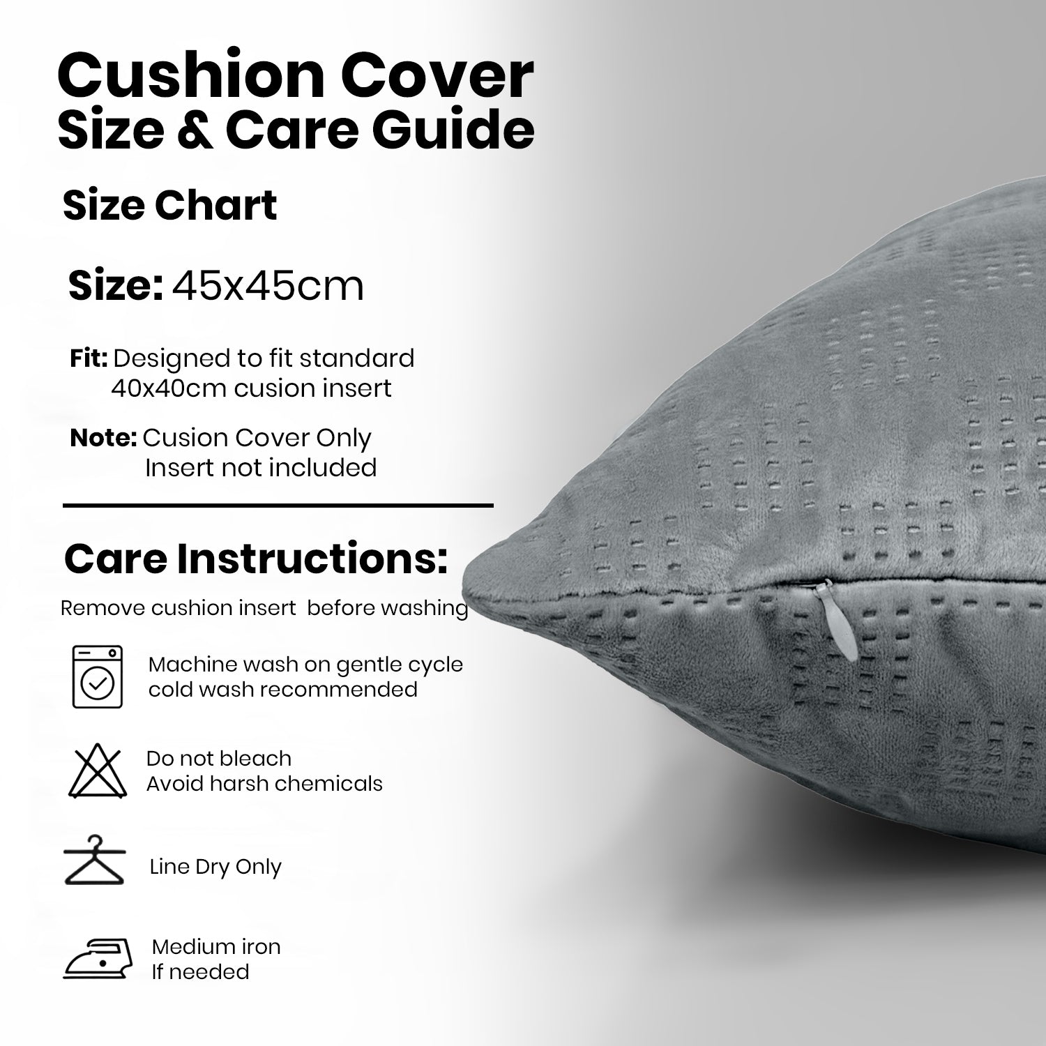 Checked Pattern Velvet Cushion Covers – Pack Of 2