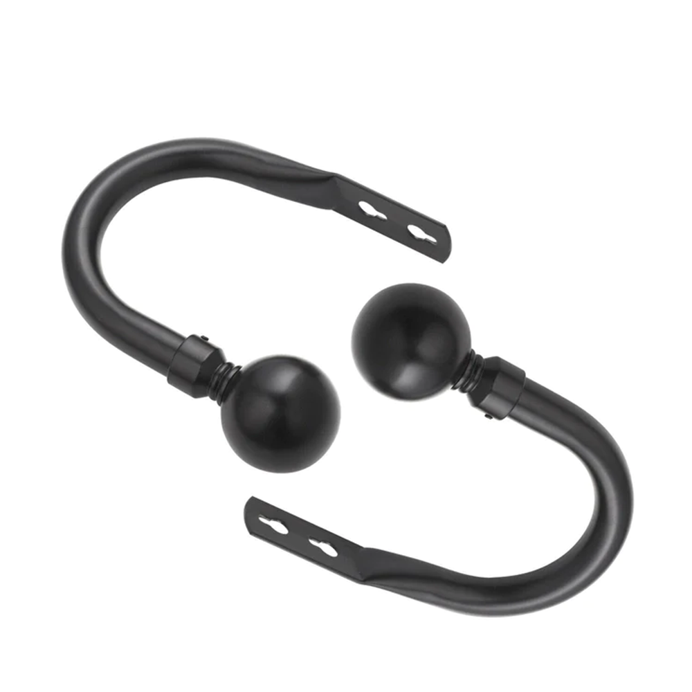 Extendable Curtain Poles & Holdbacks