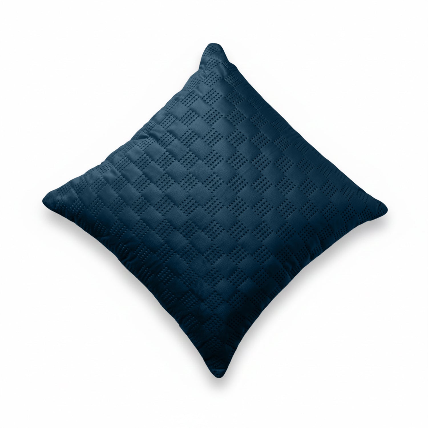 Checked Pattern Velvet Cushion Covers – Pack Of 2