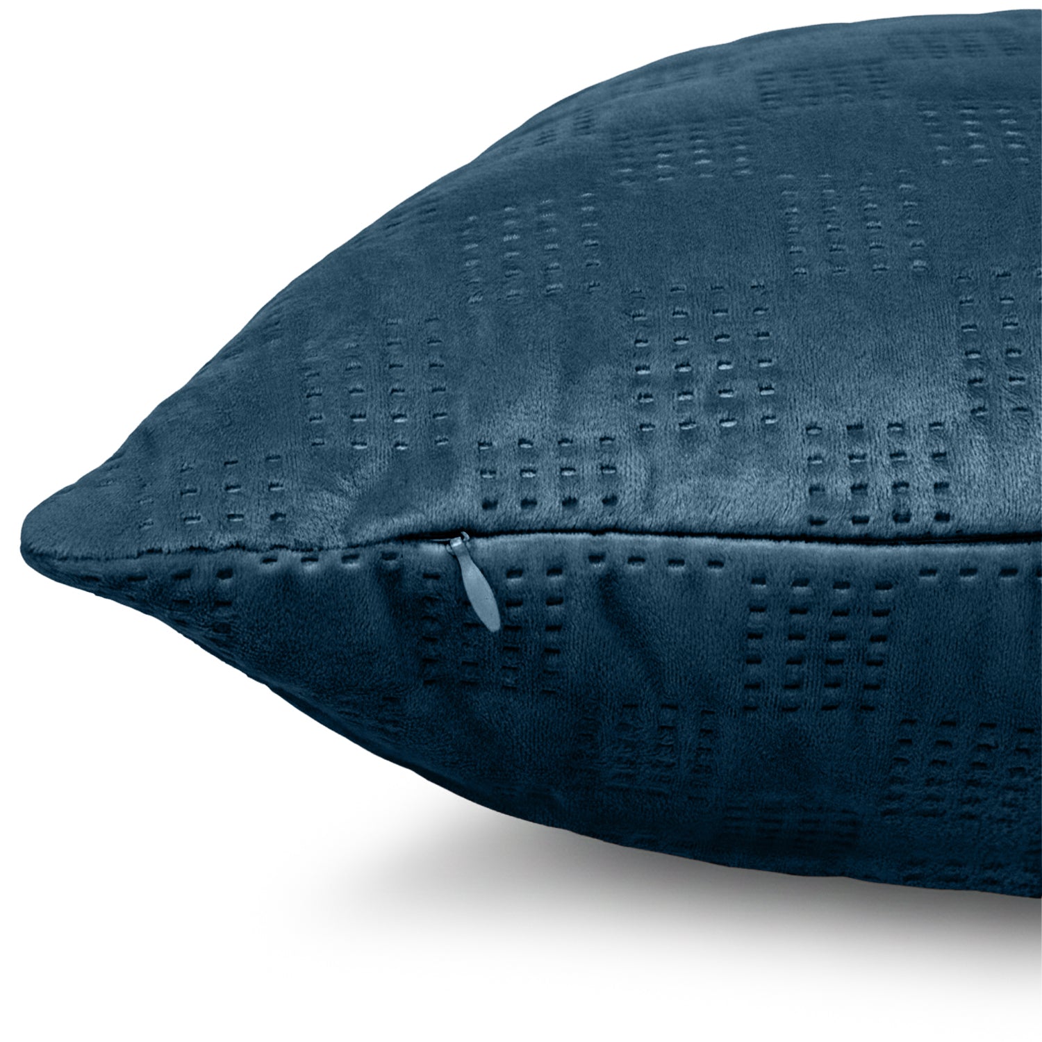 Checked Pattern Velvet Cushion Covers – Pack Of 2