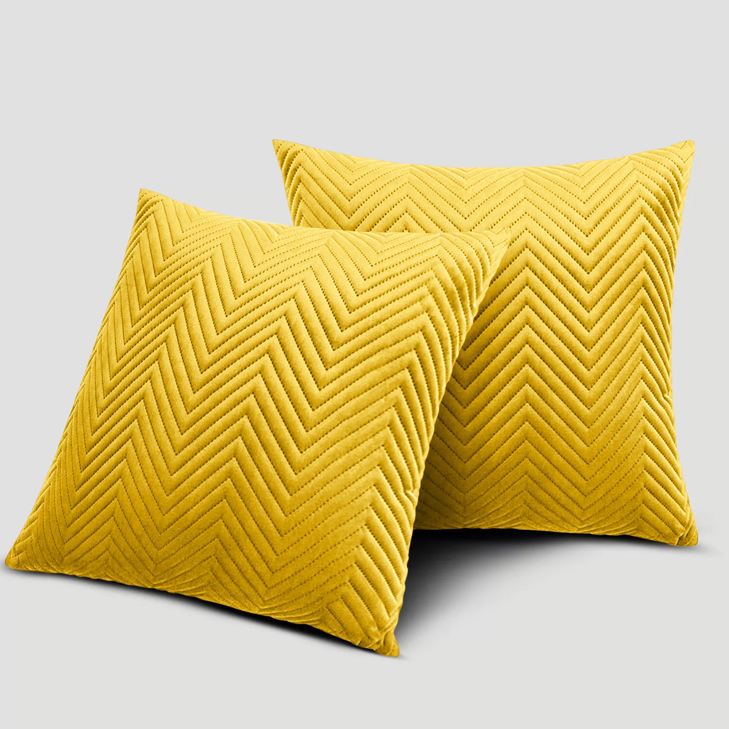 Quilted Embossed Cushion Covers