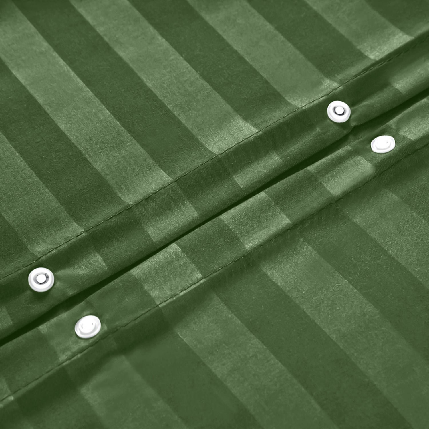 Satin Stripe Duvet Cover Set Luxury Hotel Style Bedding Single Double King Super King Size