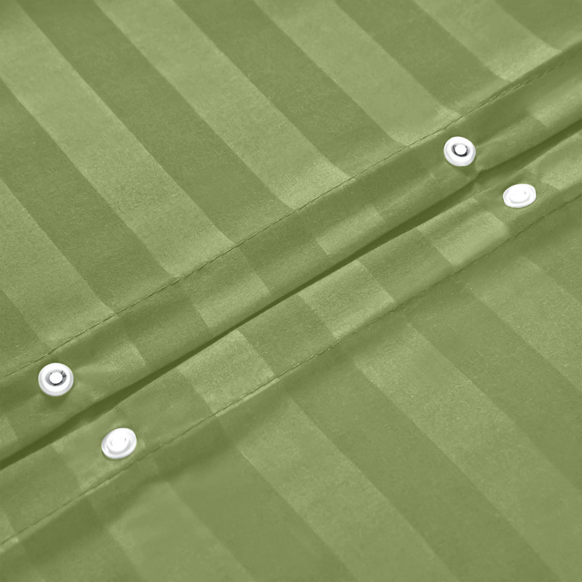 Satin Stripe Duvet Cover Set Luxury Hotel Style Bedding Single Double King Super King Size