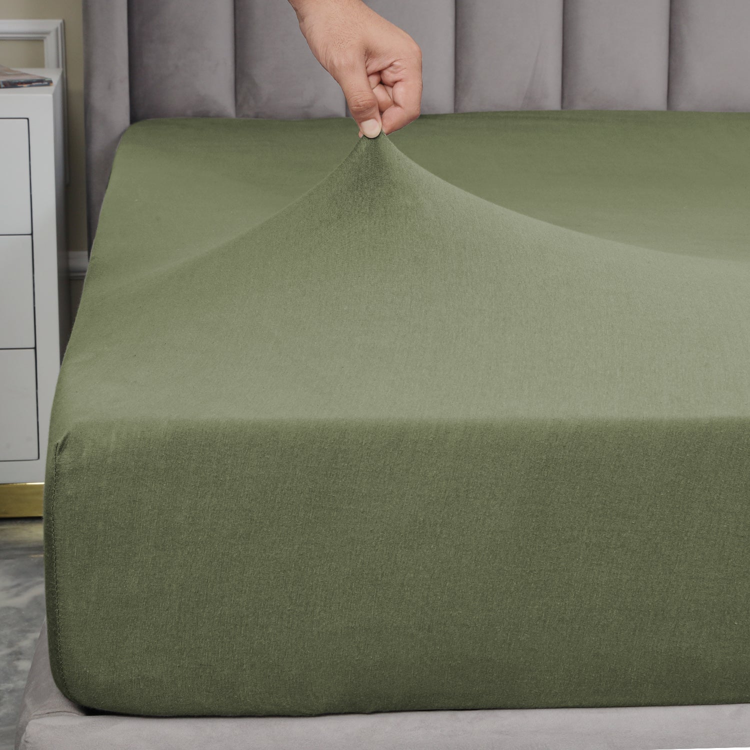 Jersey Cotton Fitted Sheets 25cm