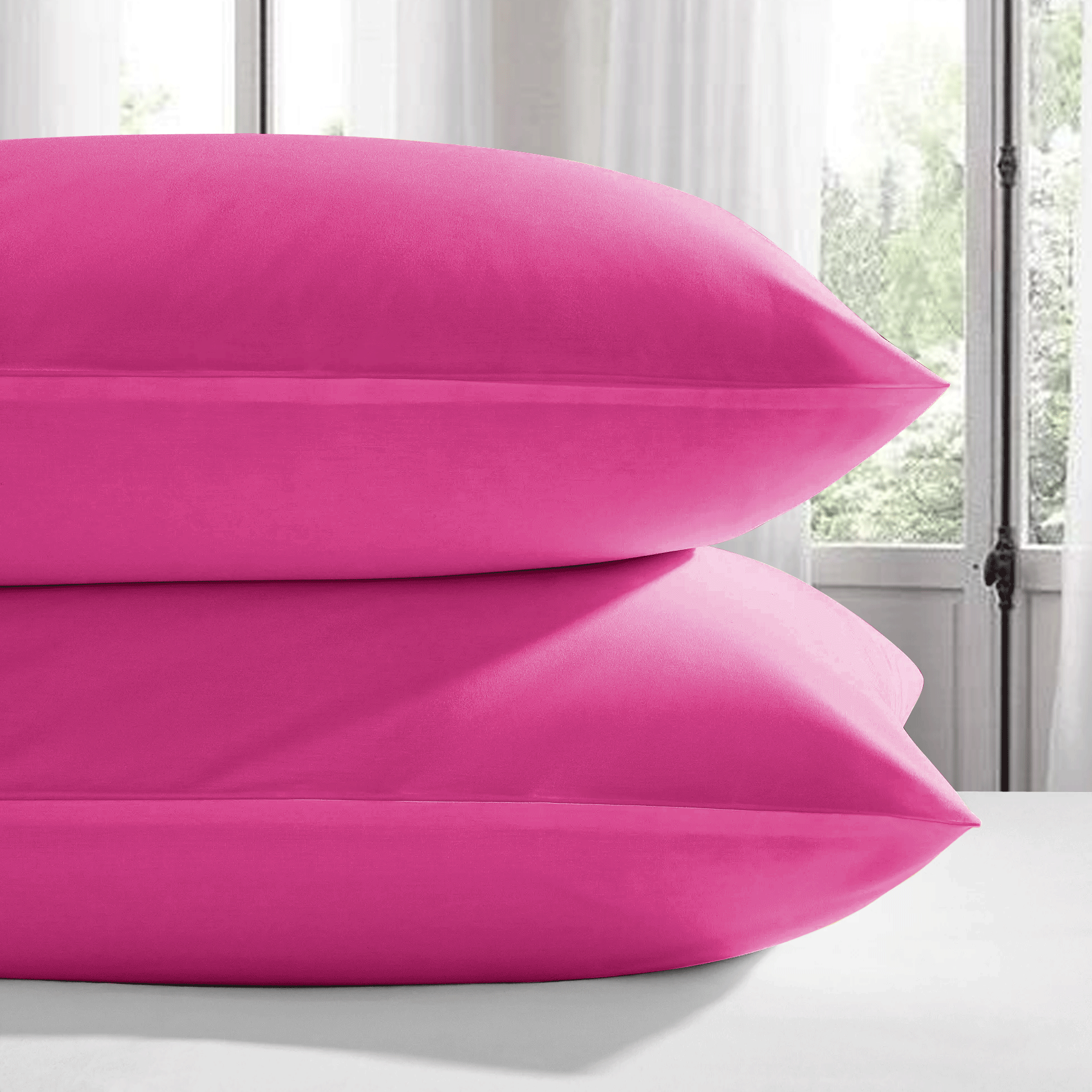 Plain Microfiber Pillow Cases