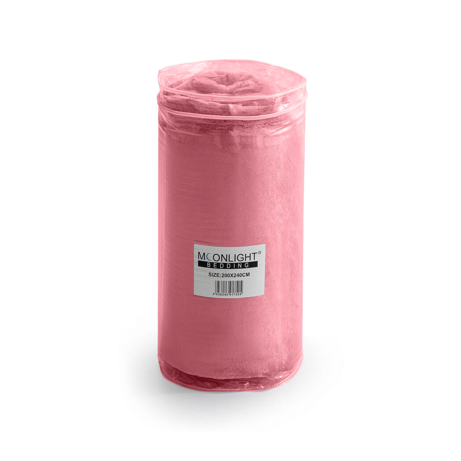 Pink Single bed throw