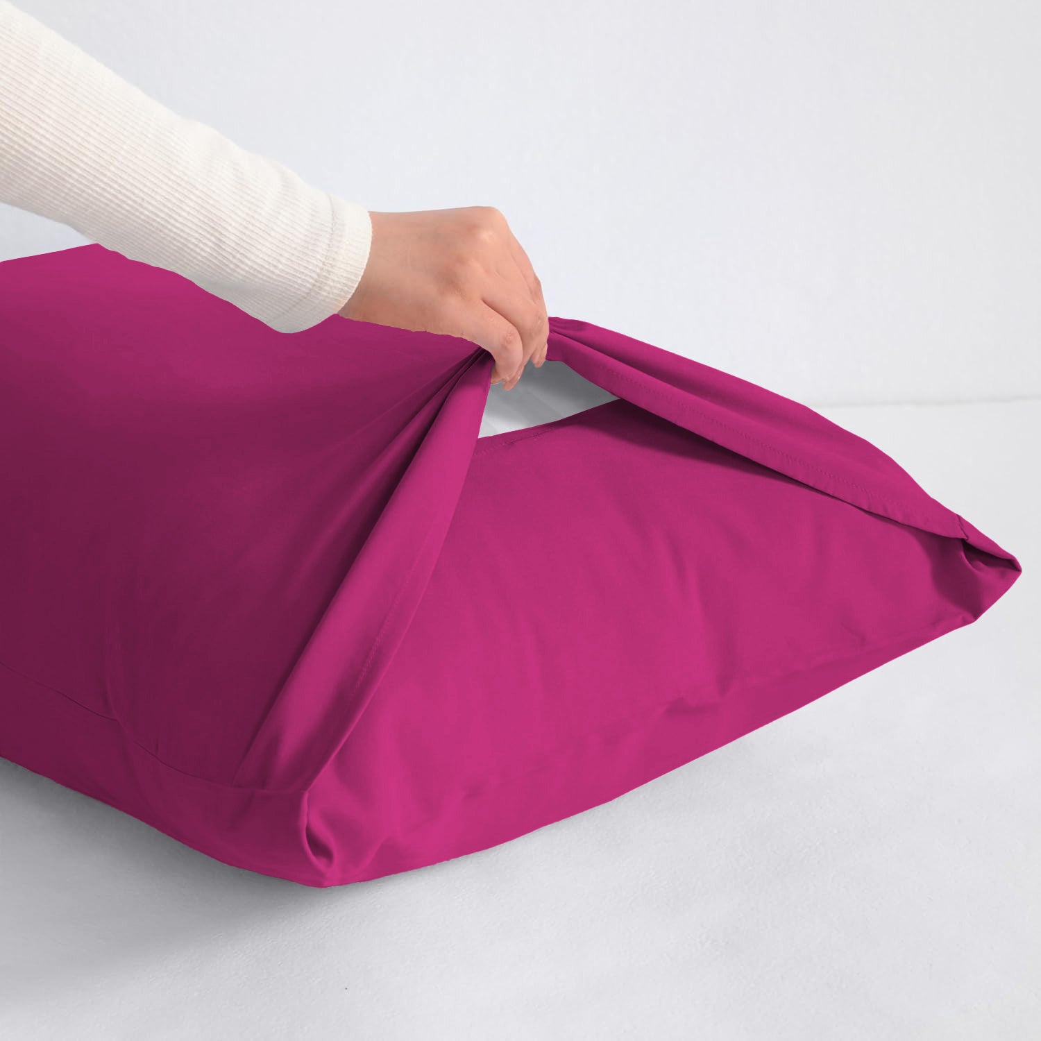 Plain Microfiber Pillow Cases