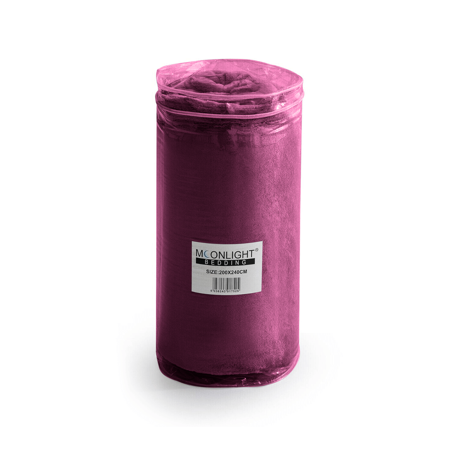 Purple Double bed throw