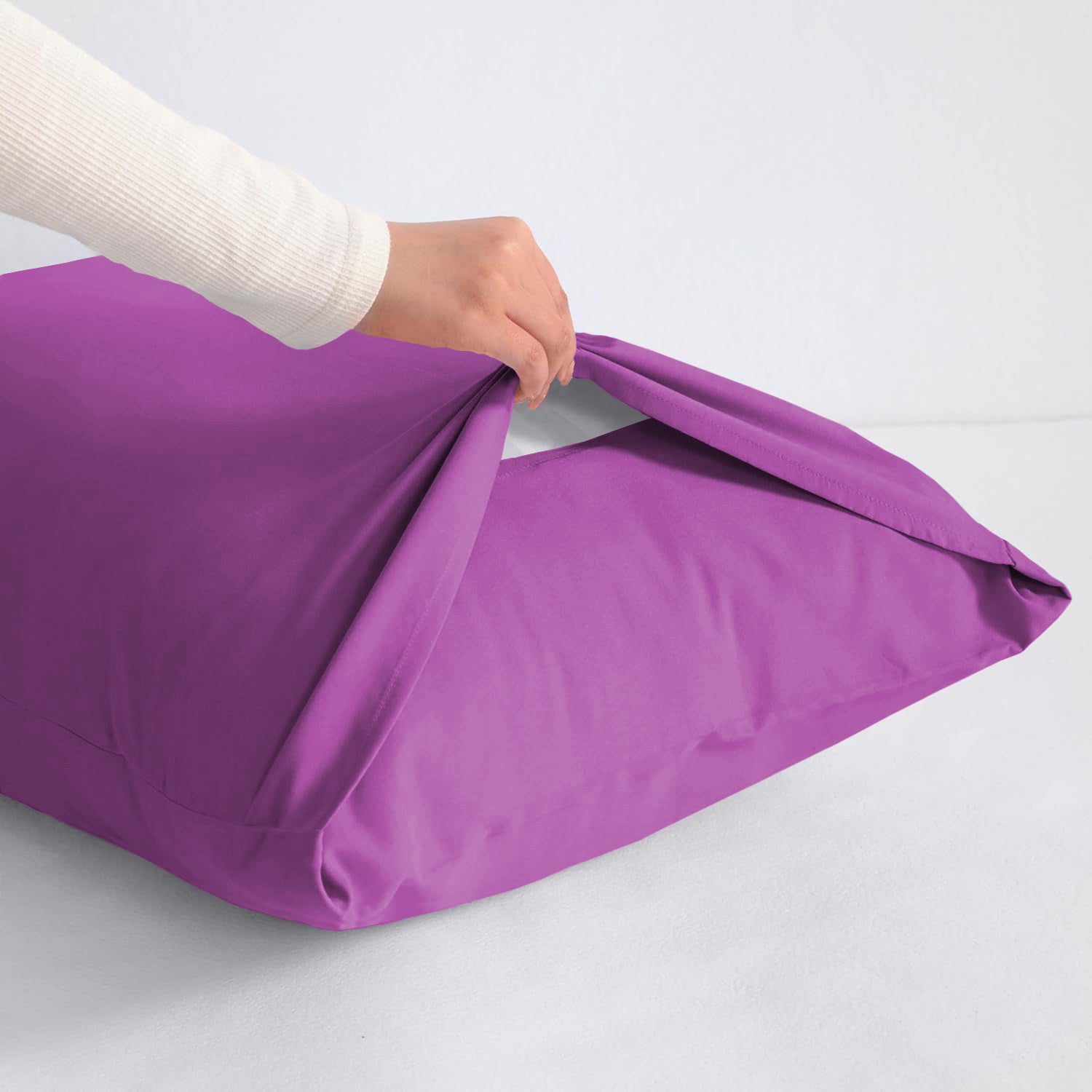 Plain Microfiber Pillow Cases