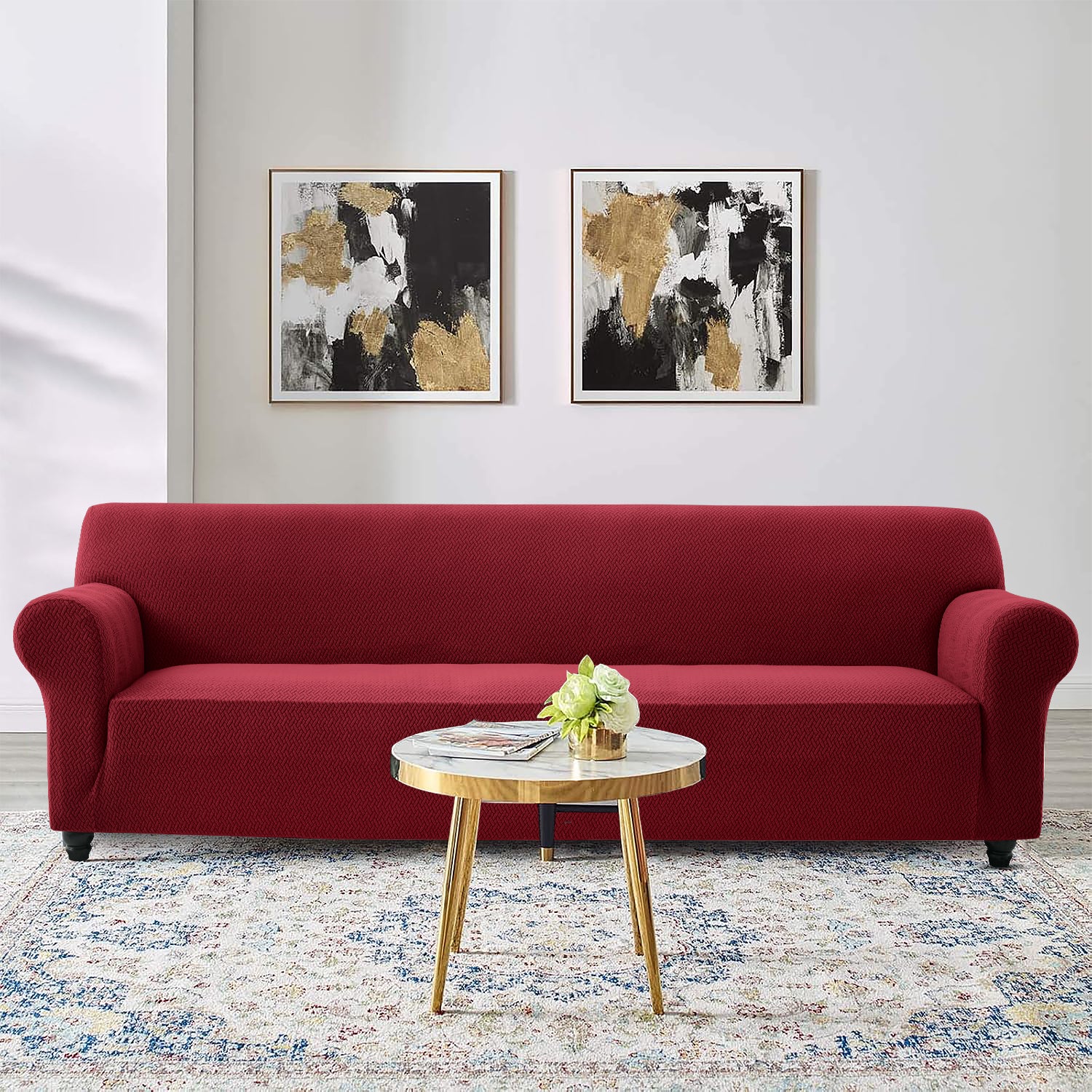 Stretch Sofa Slipcover Anti-Slip & Washable