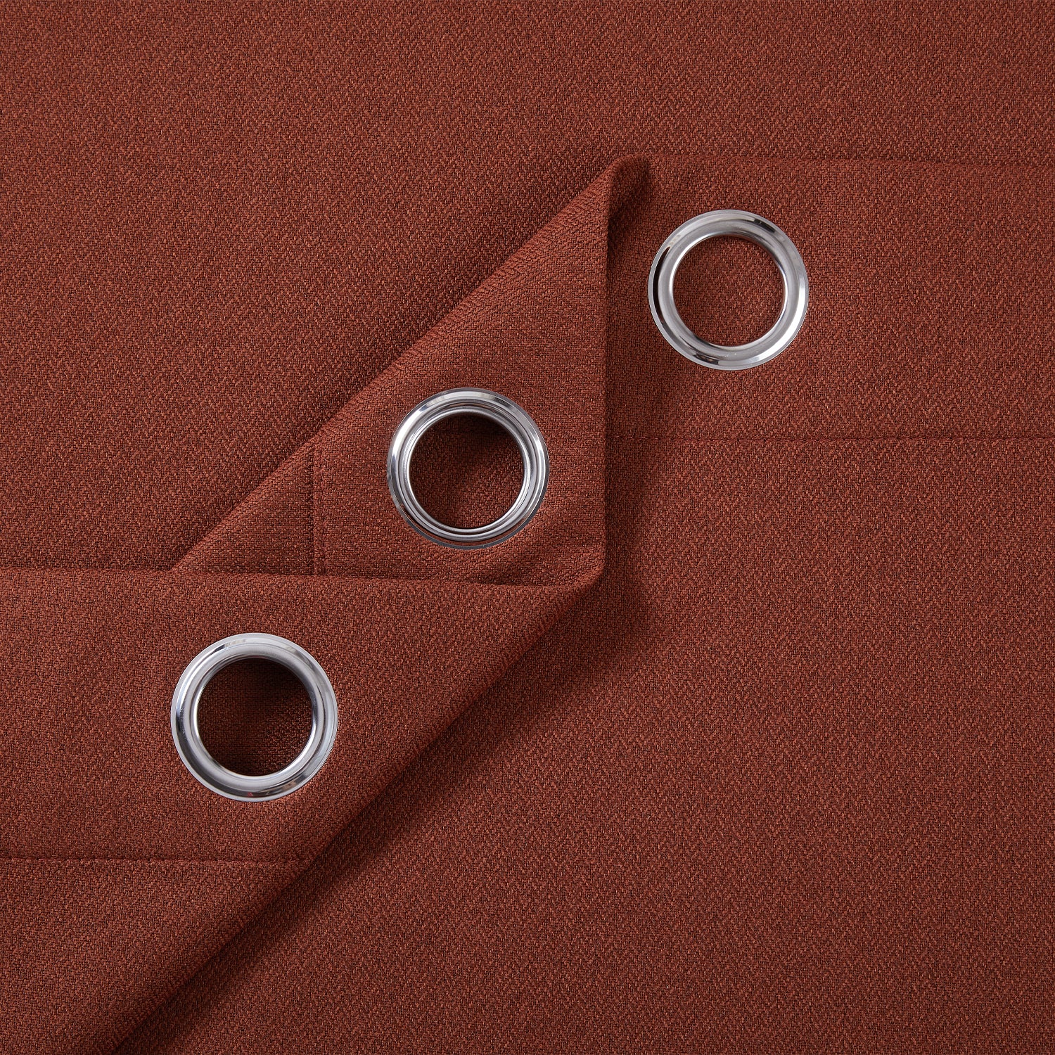 Ready Made 100% Blackout Linen Curtains