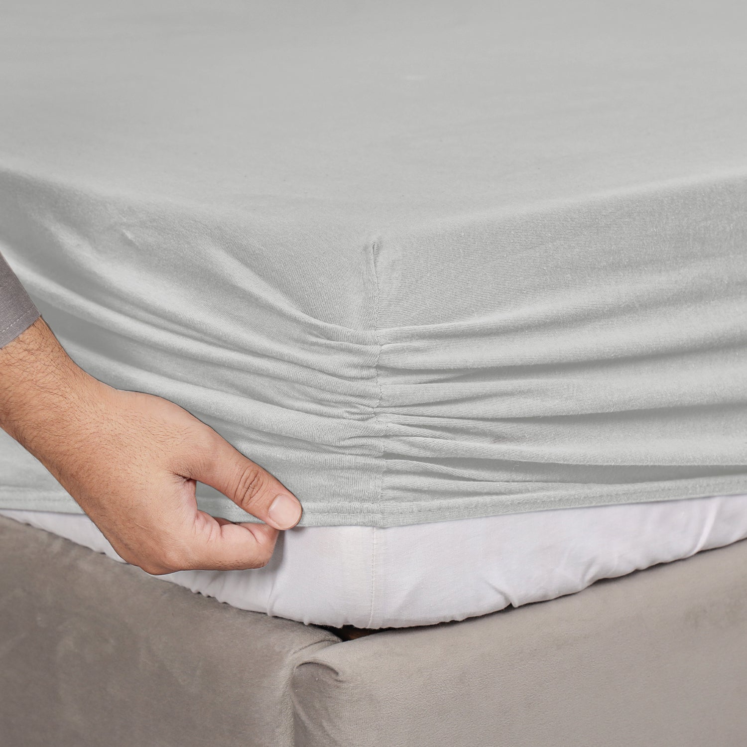 Jersey Cotton Fitted Sheets 25cm