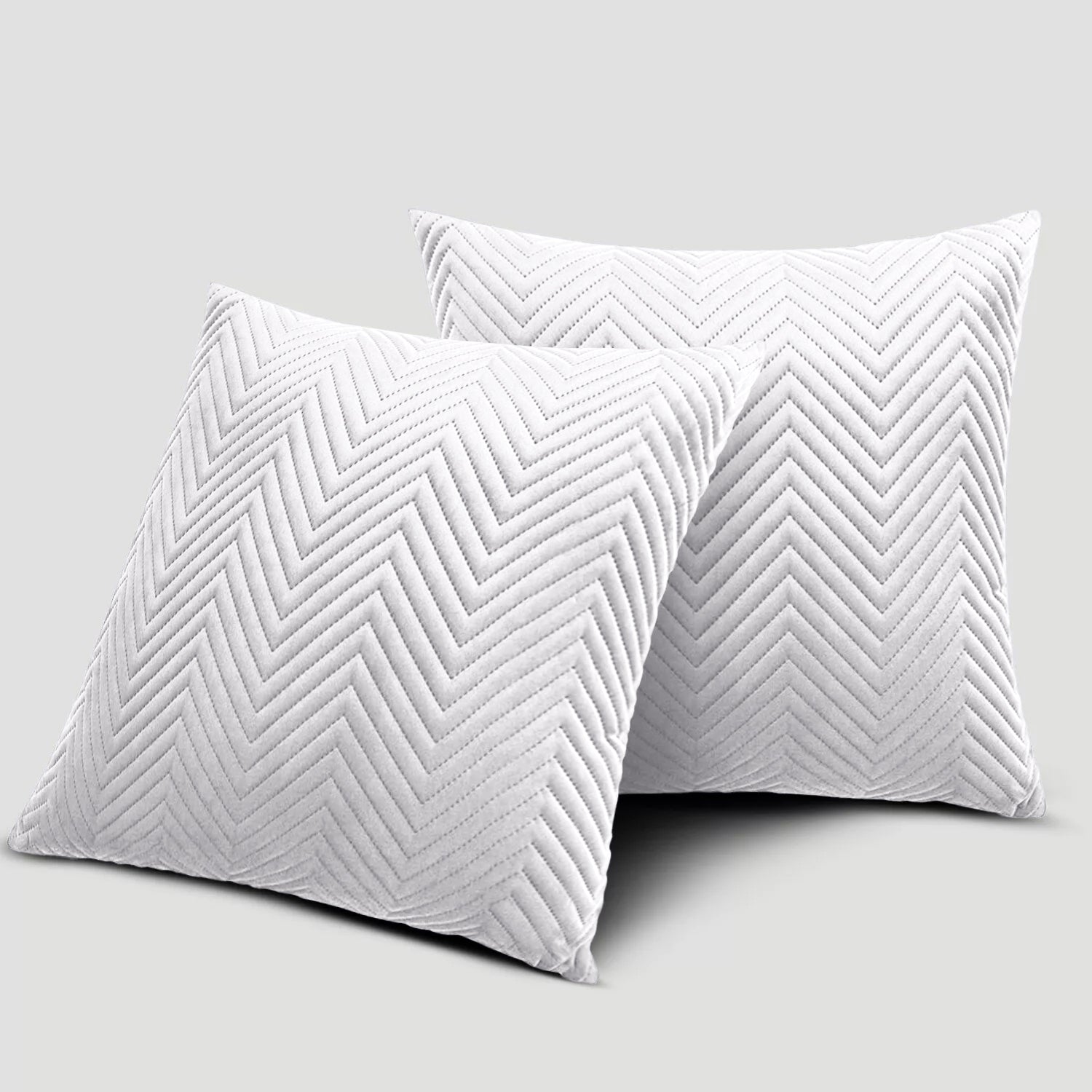 Quilted Embossed Cushion Covers