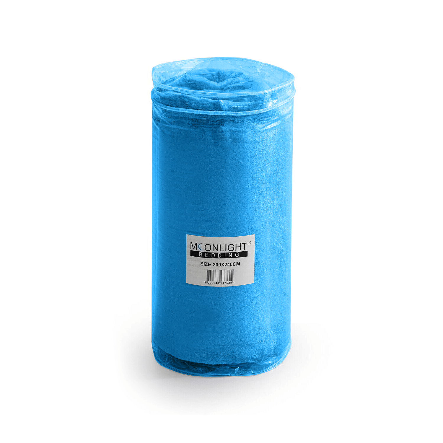Teal Double bed throw